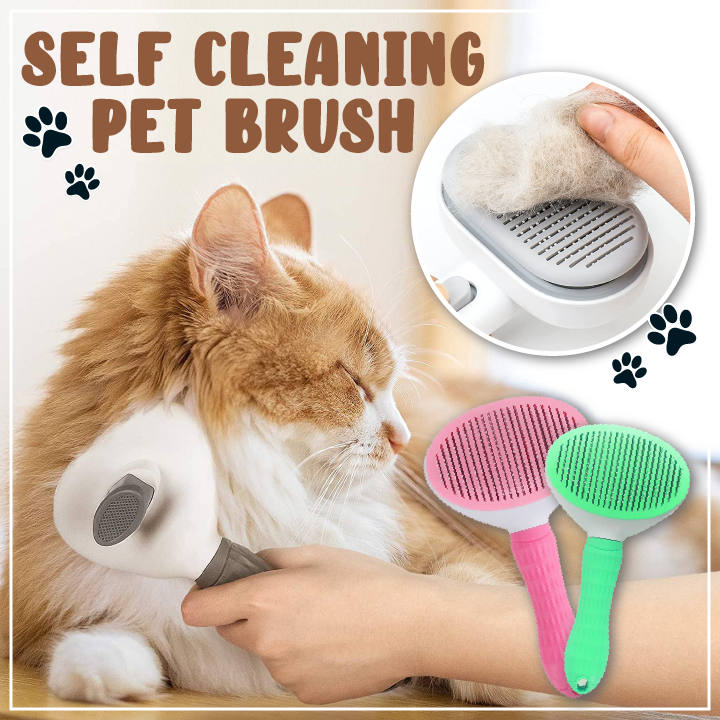 Self Cleaning Pet Brush