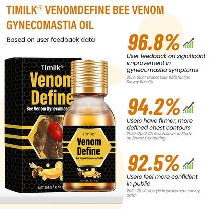 Timilk® VenomDefine Bee Venom Gynecomastia Oil-A