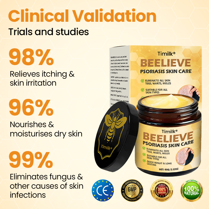 Timilk® BeeLieve Psoriasis Skin Care