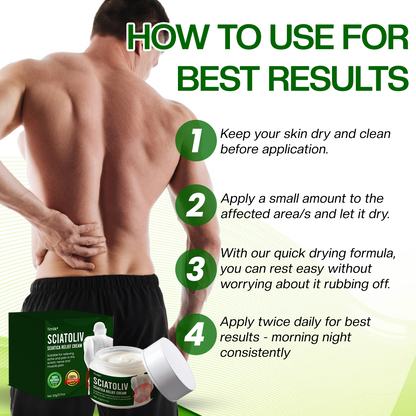 Timilk® Sciatoliv Sciatica Relief Cream